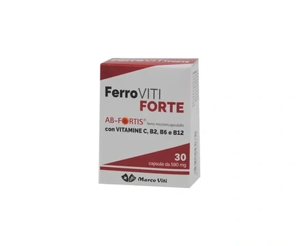 

Ferro Viti Forte Пищевая добавка с железом 30 капсул Marco Viti Farmaceutici