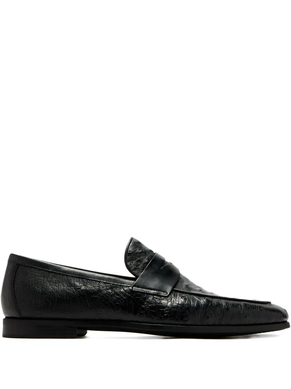 Кожаные лоферы Magnanni, черный
