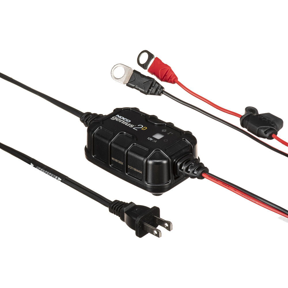 

NOCO Genius2D 2-Amp Direct-Mount 12V Battery Charger & GENIUS 2D