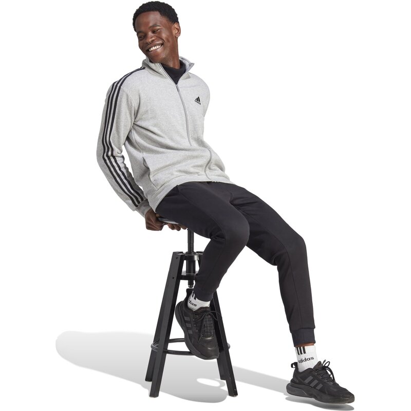 Базовый спортивный костюм с тремя полосками (стандартный и длинный) Adidas, мультиколор — фото 4