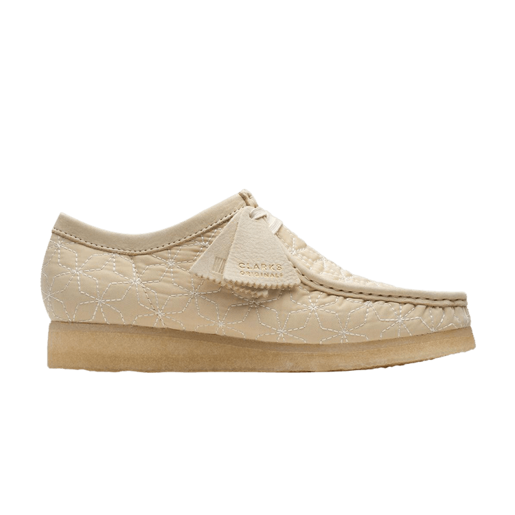 

Кроссовки Wallabee 'Maple Quilted', желто-коричневый