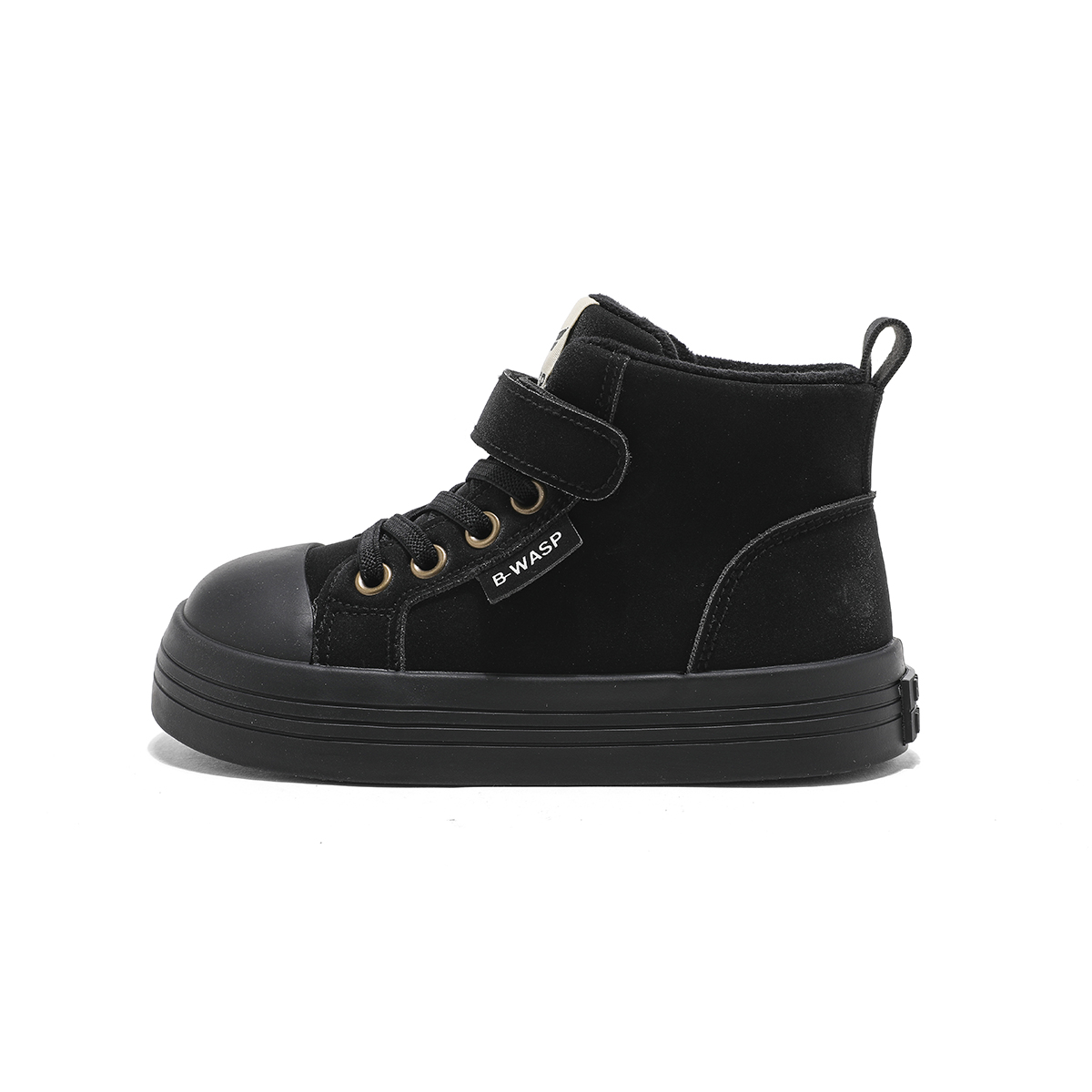 

Антискользящие антиударные высокие ботинки Kids' BIG WASP, черный