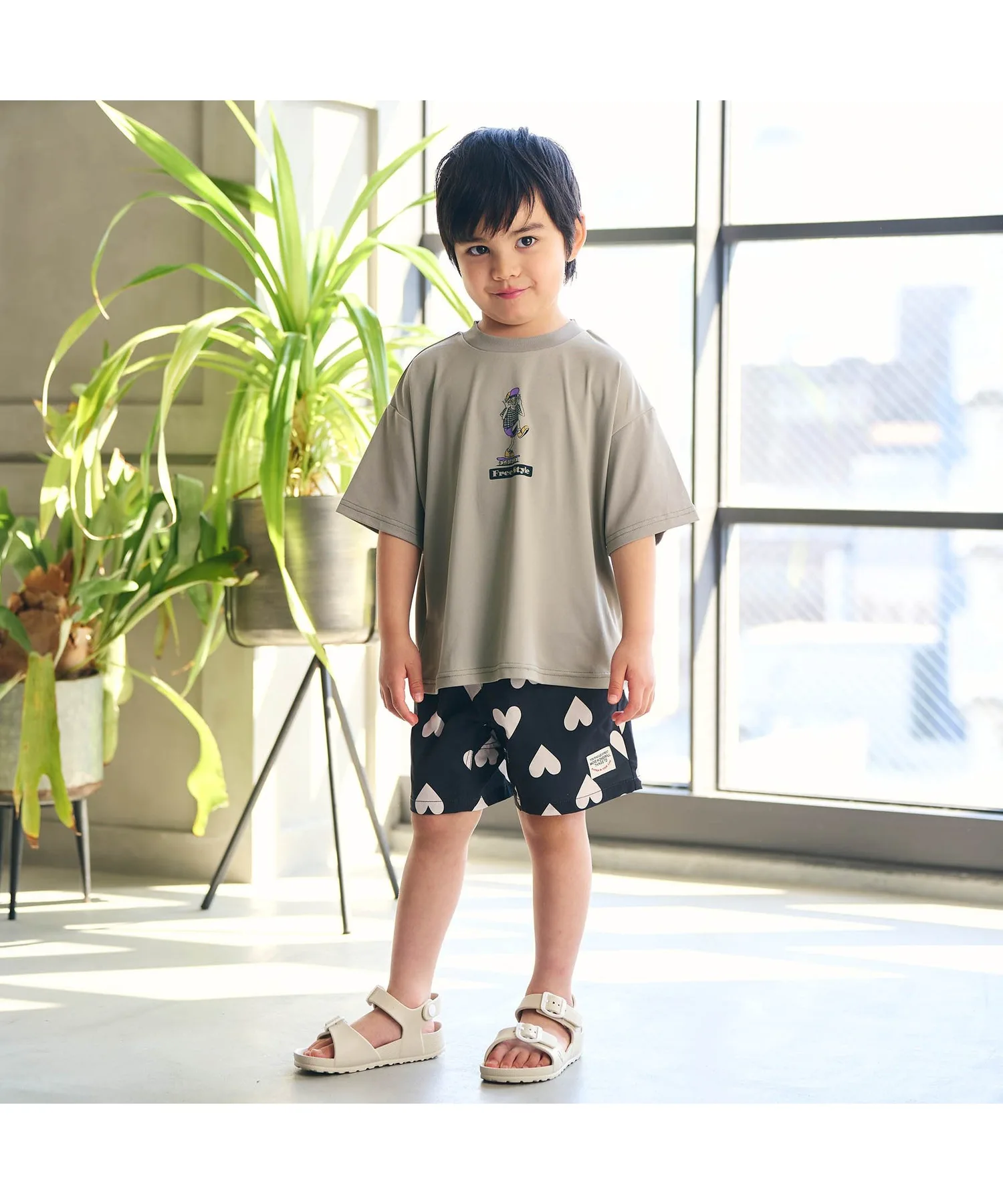Детская футболка F.O.KIDS Hybrid T-shirt черная — фото 4
