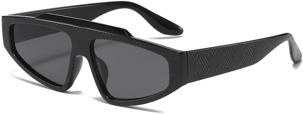 

Солнцезащитные очки с защитой UV400 | Леопардовый принт, толстые дужки, маленькая оправа | для женщин и мужчин, для занятий спортом на открытом воздухе и вождения DSVIGF, Black