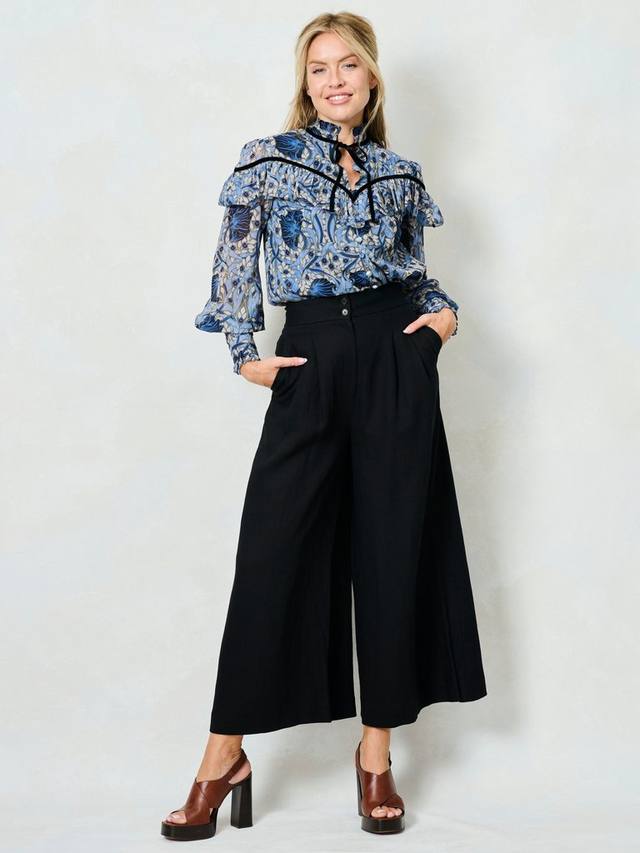 

Топ The Mylene Floral от The William Morris Society Hope & Ivy, Navy/Multi