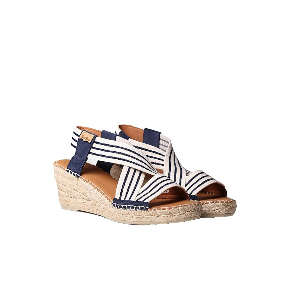 Сандалии Toni Pons Tina esparto wedge, белый