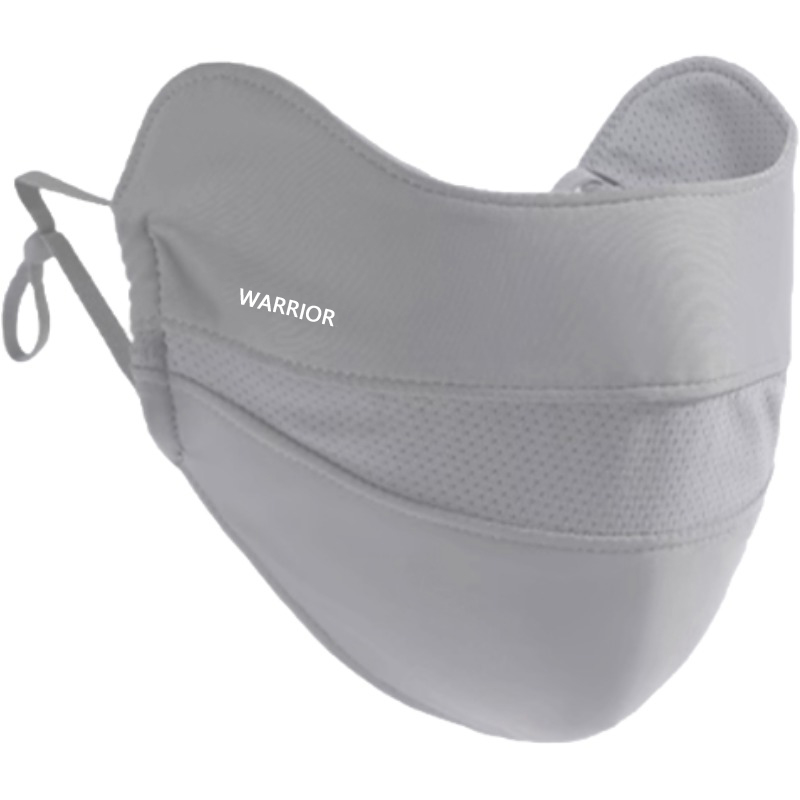 

Маска для защиты от солнца из полиамида Unisex WARRIOR, светло-серый[breathable mesh hole]