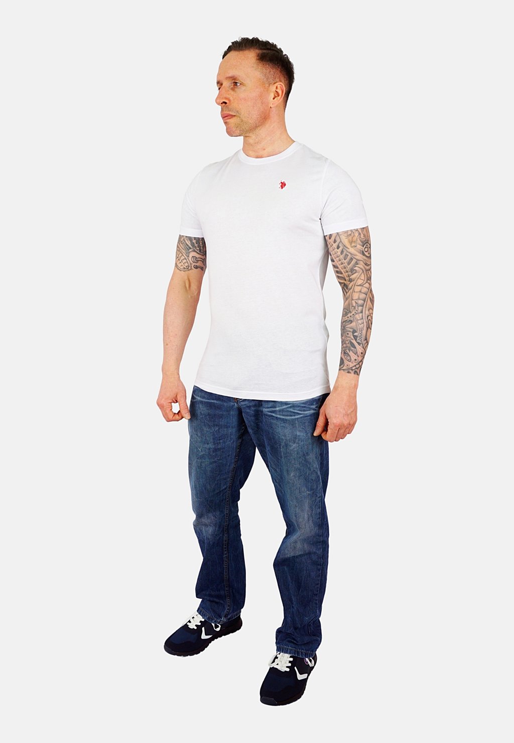 

Базовая футболка 2 PACK SHORTSLEEVE R-NECK U.S. Polo Assn., белый