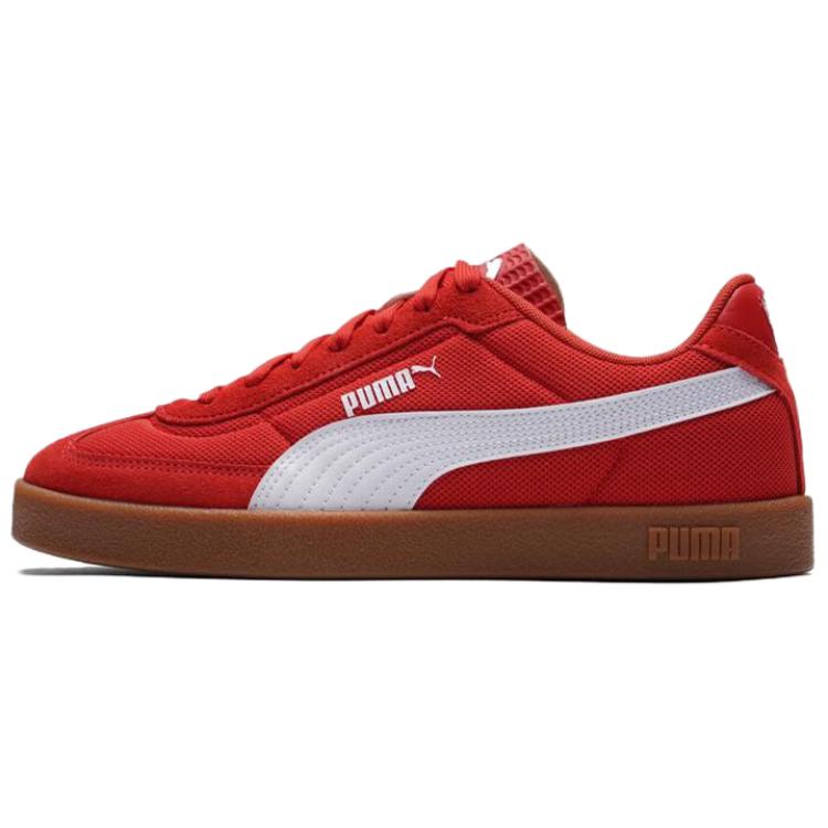 

PUMA Кроссовки для скейтбординга Club II Era Slip Resistant Abrasion Resistant Low top Unisex Red White