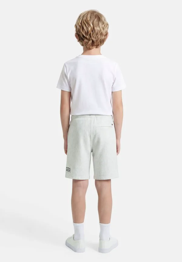 Спортивные шорты с широкими штанинами из махровой ткани Tommy Hilfiger, Light Grey Heather — фото 2