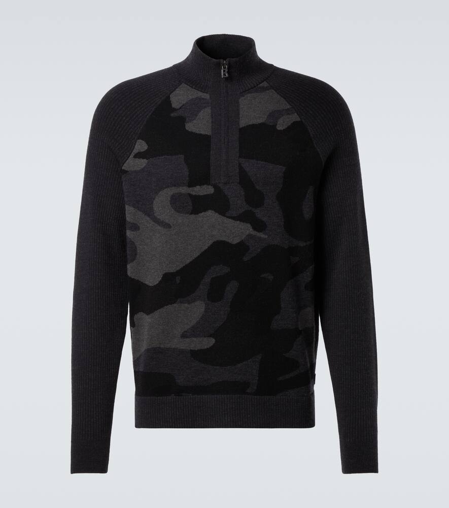 

Свитер из ресо вирджин шерсти Bogner, Black