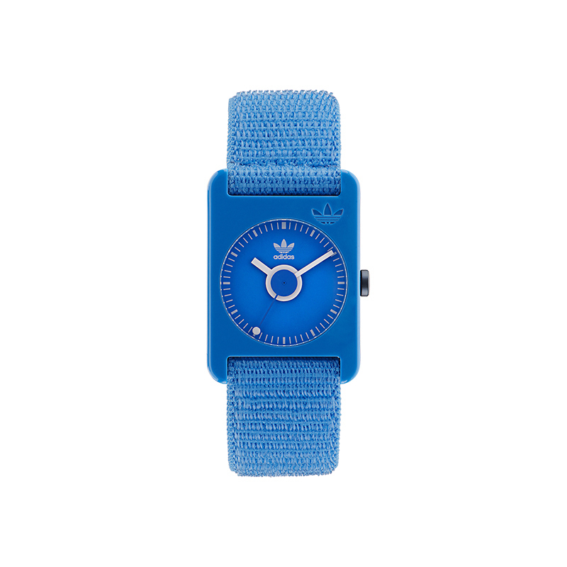 

Adidas Originals Часы Wrist Watch Quartz Movement Nylon Strap Blue Dial Unisex, Blue