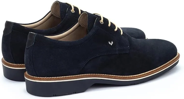 Мужские оксфорды Martinelli Zapatos Cordones En Piel Watford para Caballero, цвет темно-синий — фото 3