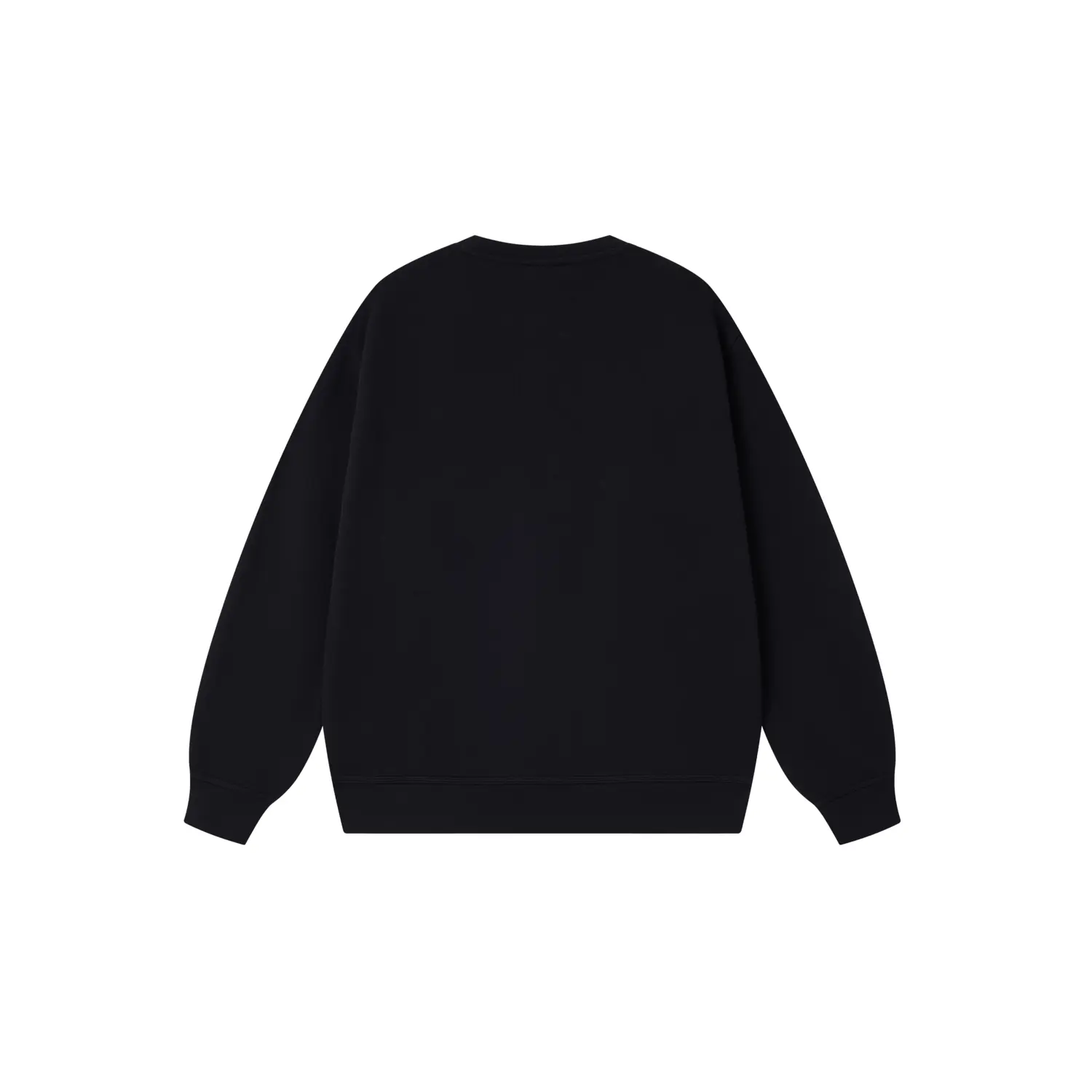 Nike Свитшоты Unisex Black с круглым вырезом, умеренная посадка — фото 3