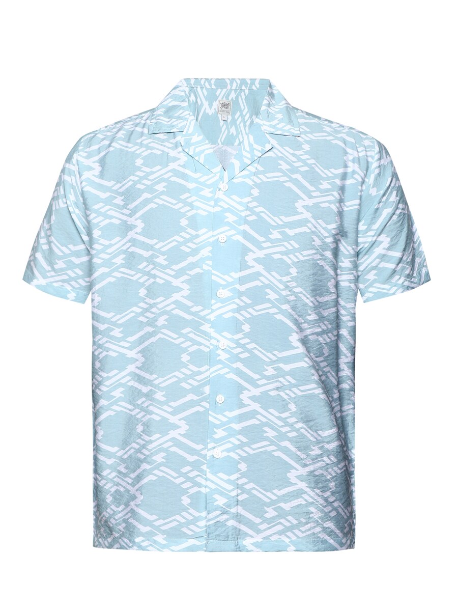 

Рубашка на пуговицах классического кроя Campus Sutra Tahnee, светло-голубой