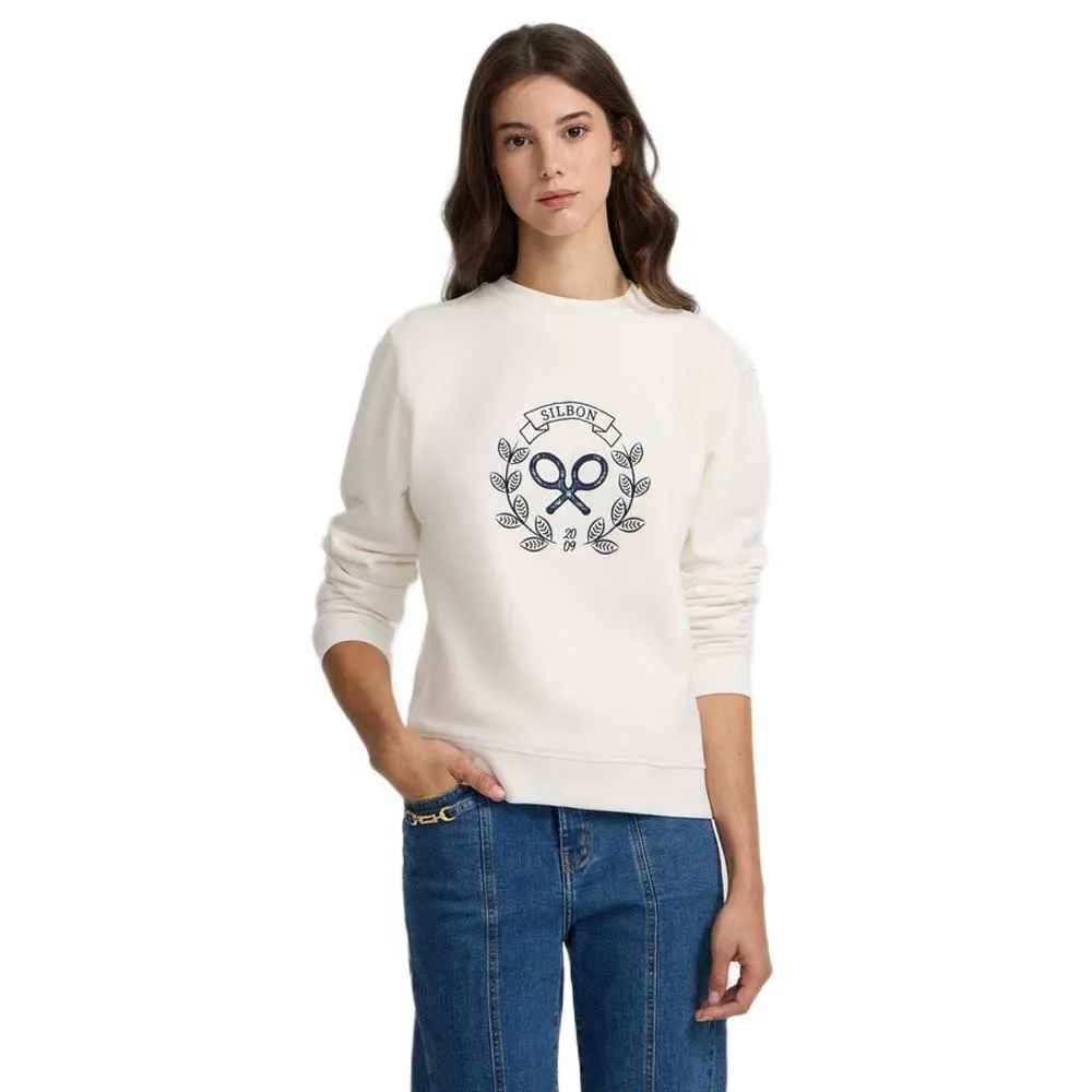 

Толстовка Silbon Heart Racket, бежевый