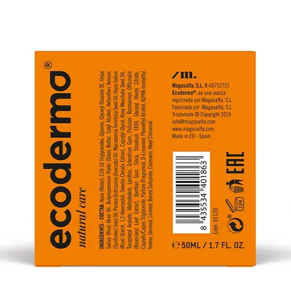 Крем для лица Ecoderma — Питательный регенерирующий Crema Facial Nutritiva Regeneradora, 50 мл — фото 4