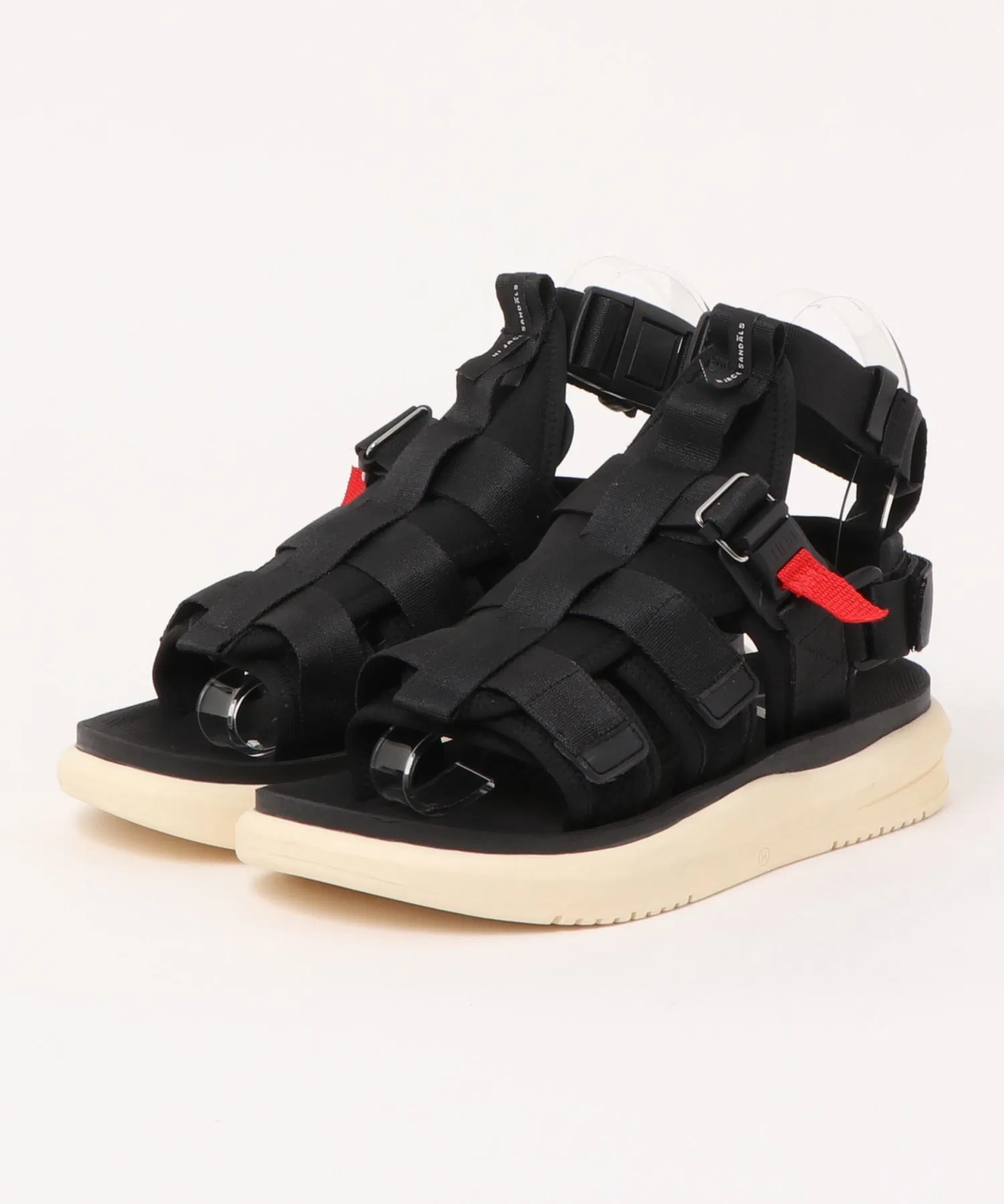 Мужские сандалии HIJACK SANDALS TSURUYA чёрные