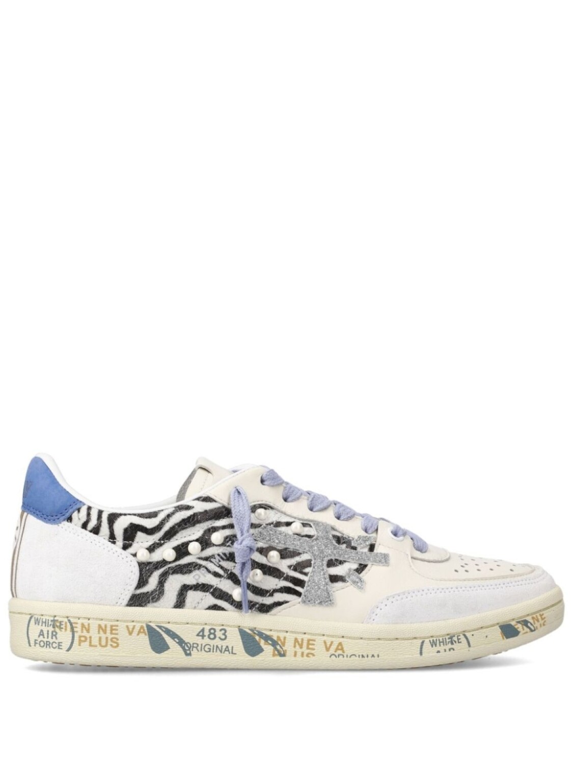 

Кроссовки Premiata Basket Clay, белый
