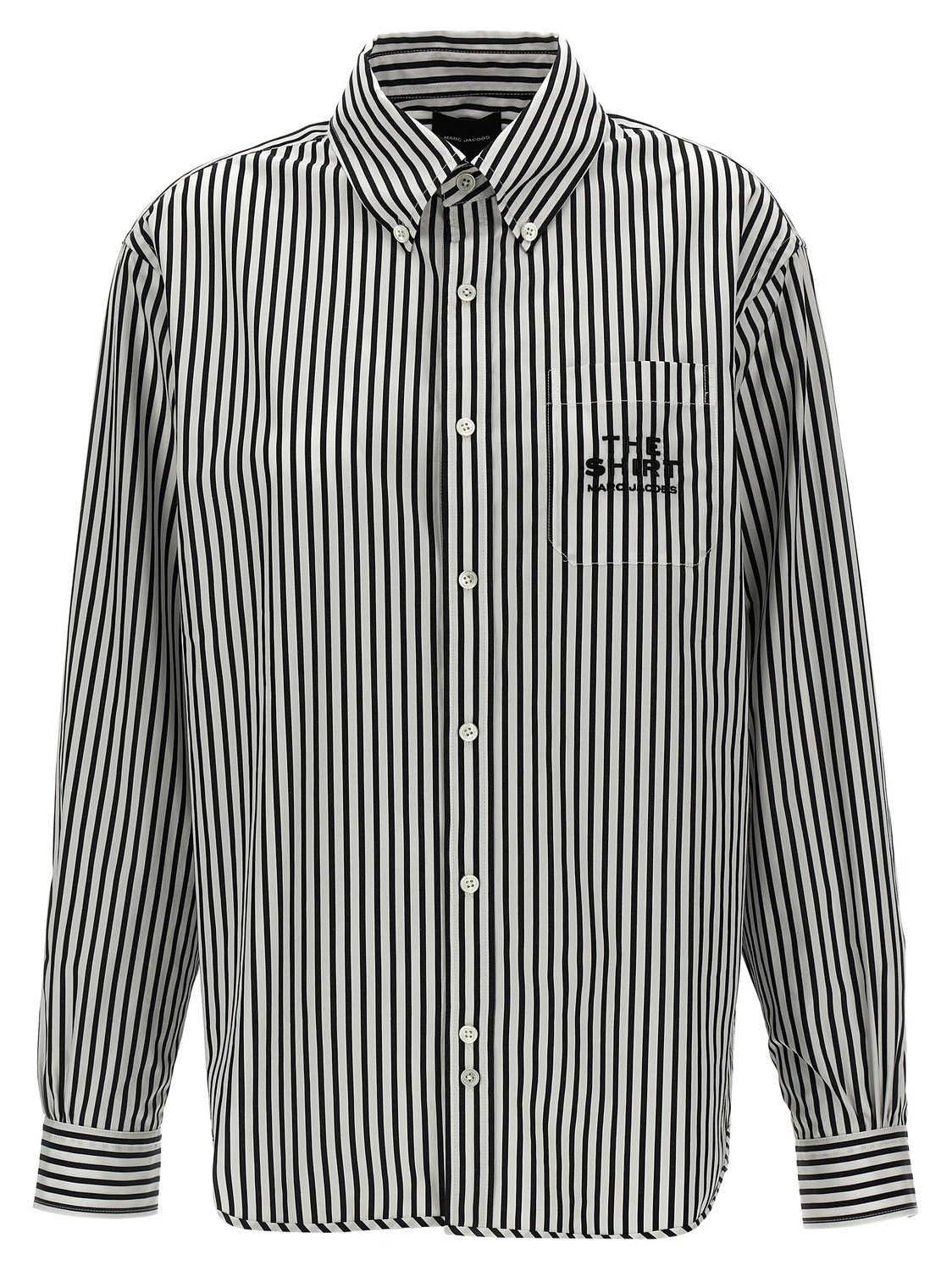 

Рубашка «The Striped Shirt» MARC JACOBS, белый/черный