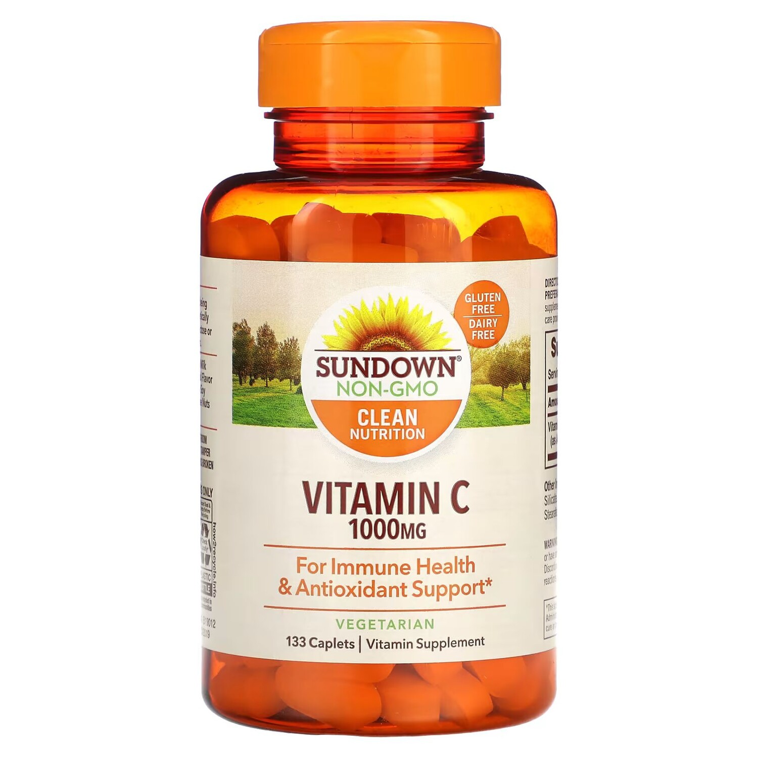 

Витамин С, 1000 мг, 133 капсулы Sundown Naturals