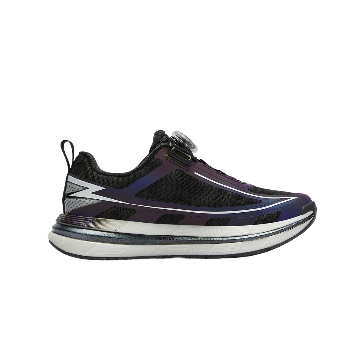 FILA KIDS Performance FPH Speed 5 Low Top детские кроссовки для бега Black/Space Silver подростковые — фото 2
