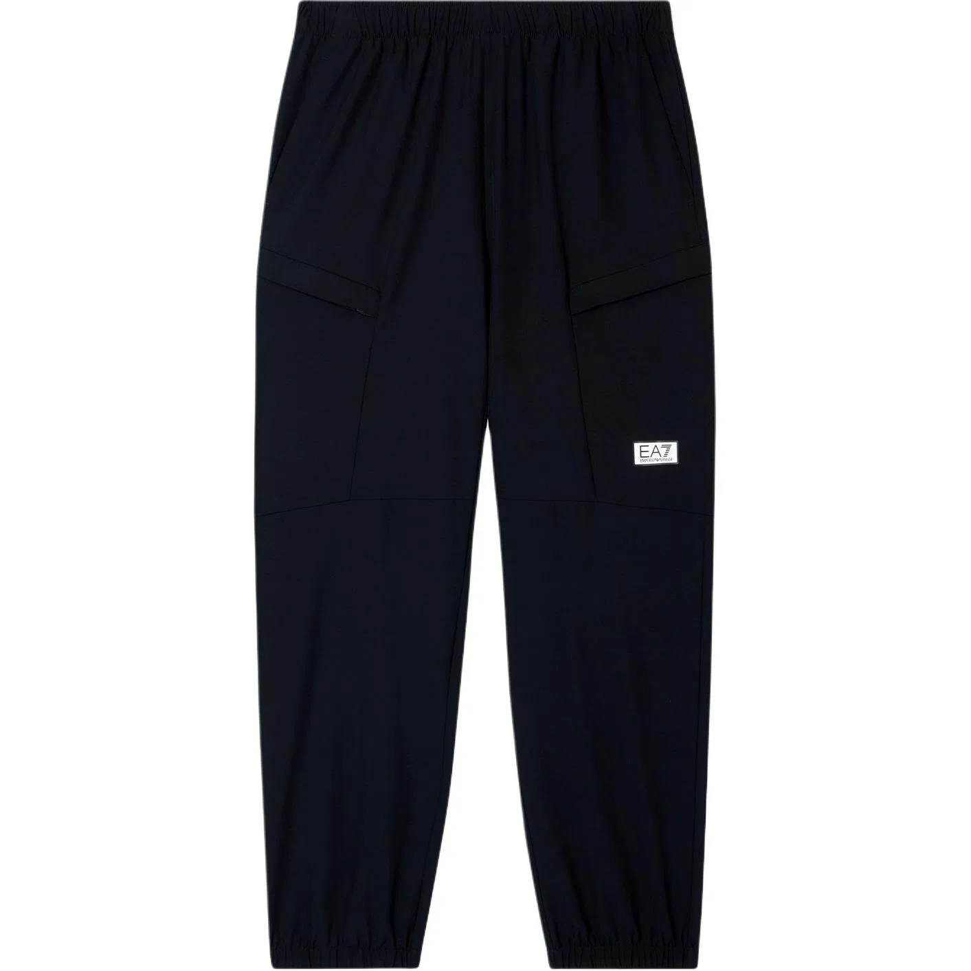 Спортивные штаны на утяжке Emporio Armani черные