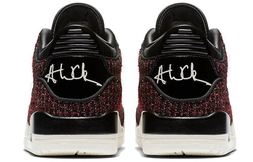 Кроссовки anna wintour x 3 ретро Air Jordan, красный — фото 3
