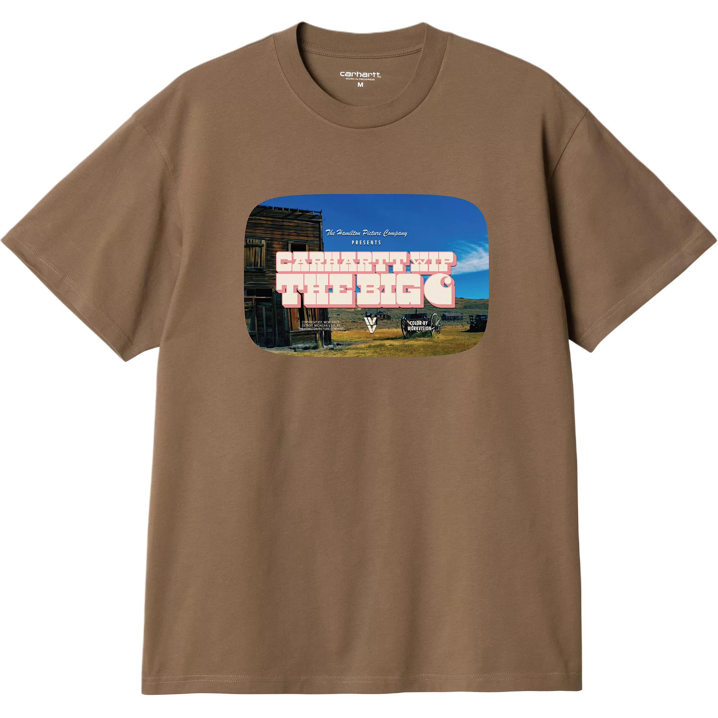 

Футболка s/s greatest flicks Carhartt WIP, коричневый