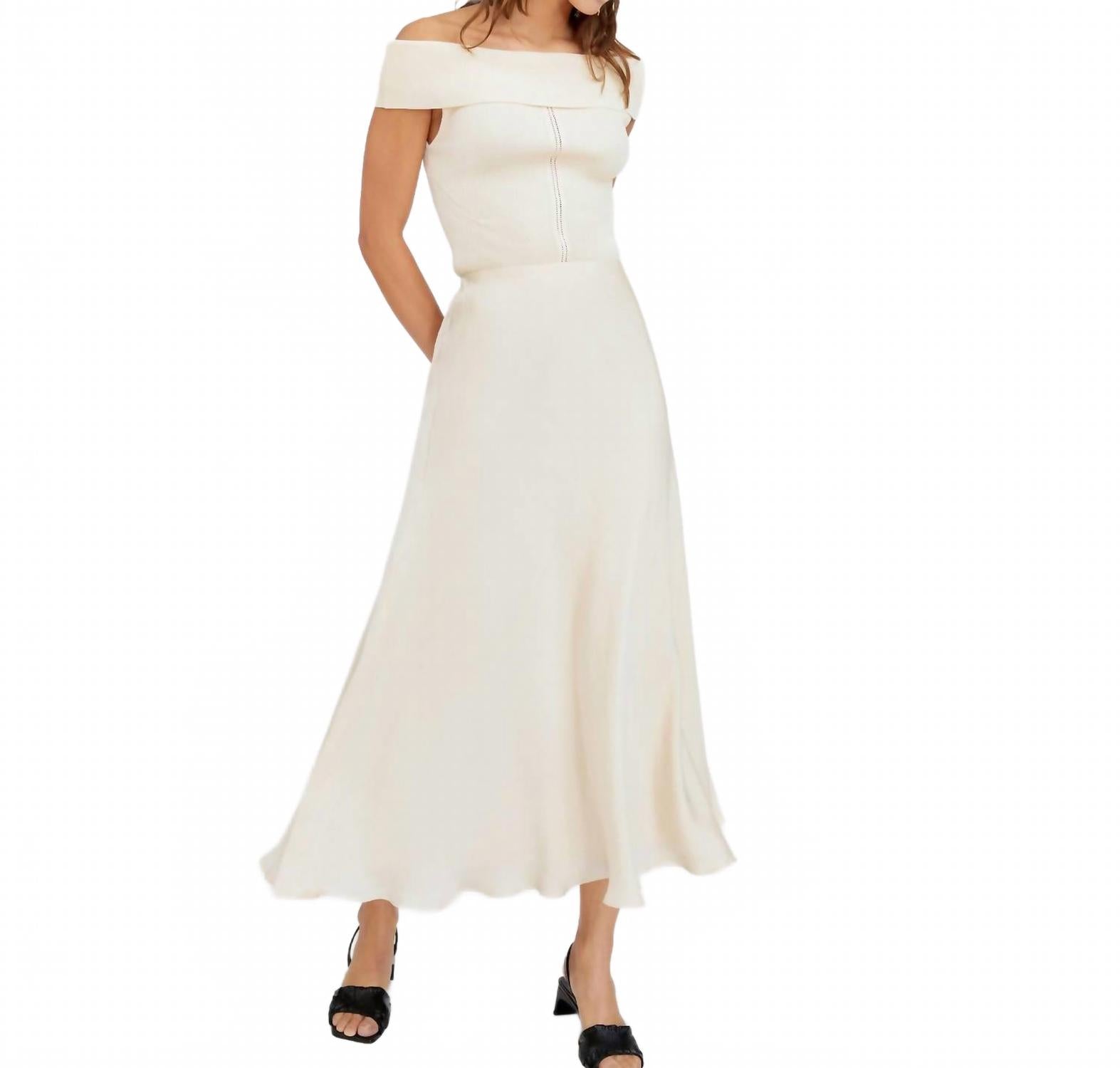 

Бет Юбка в кремовом цвете Tanya Taylor