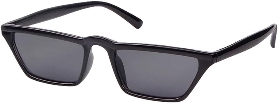 

Модные солнцезащитные очки маленького прямоугольного размера для мужчин и женщин в стиле ретро, ​​красные, желтые, черные, в узкой оправе, женские, из ацетата TYUVIVO, C1