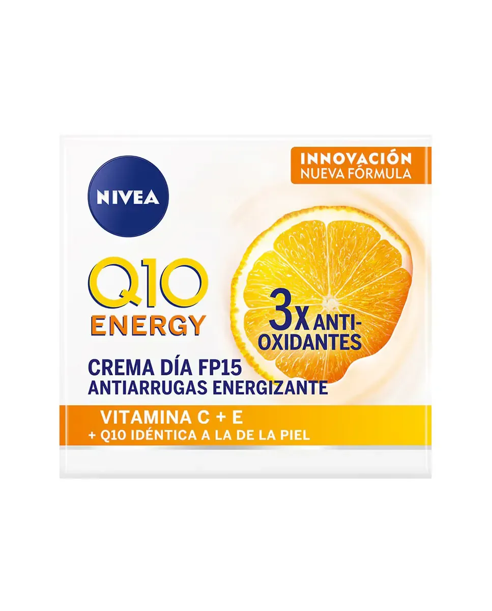 Сыворотка Nivea — Дневной Q10 Energy Против Морщин SPF15 с Витамином C, 50 мл