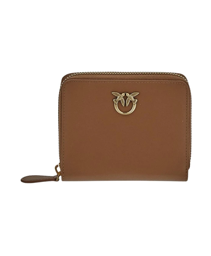 

Кошелек с застежкой-молнией Pinko, коричневый