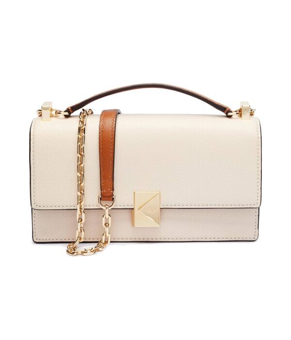 

Сумка кожаная Kate Spade, экрю