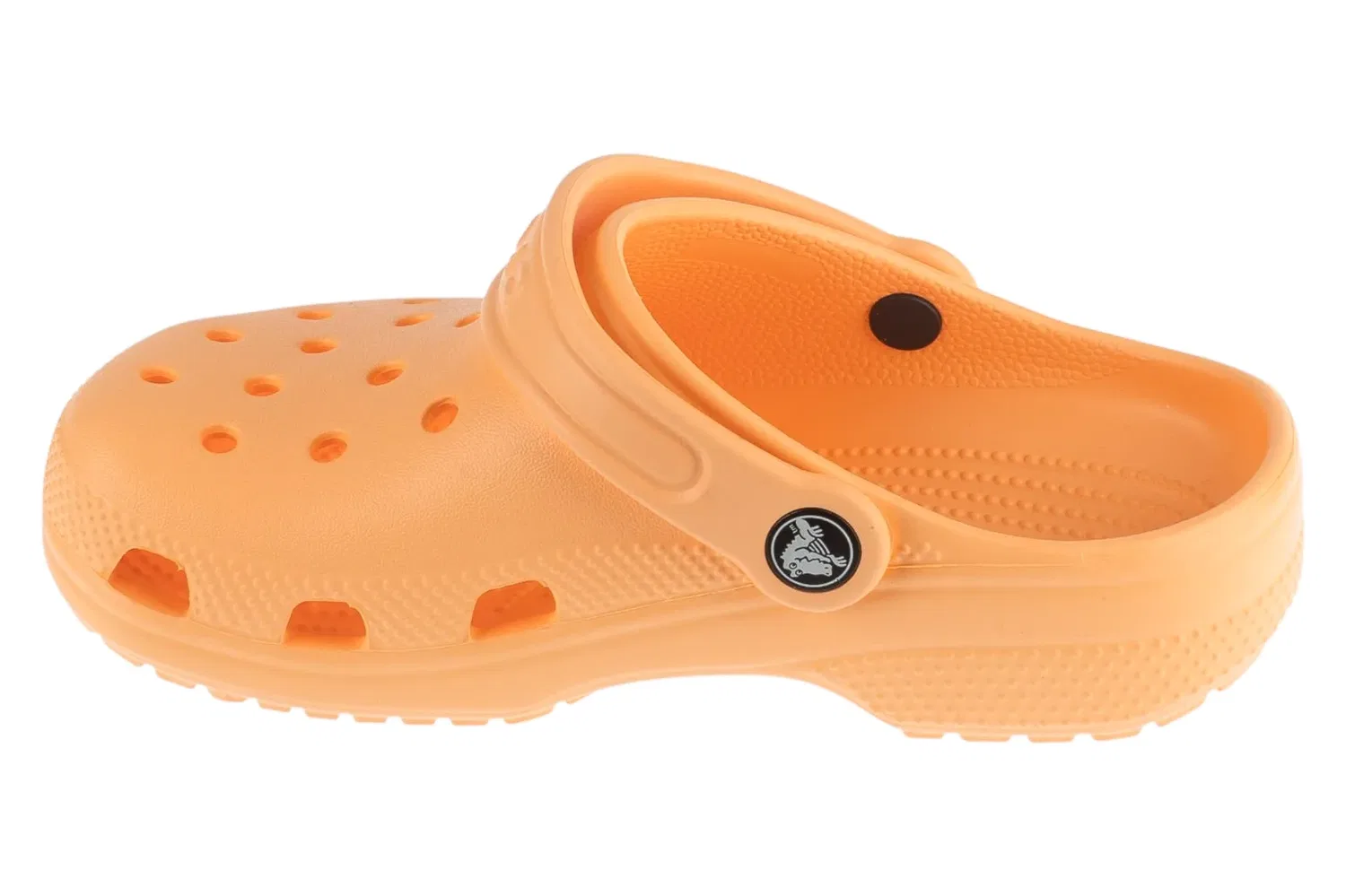 Бадешлепанцы детские, Crocs, оранжевый — фото 2