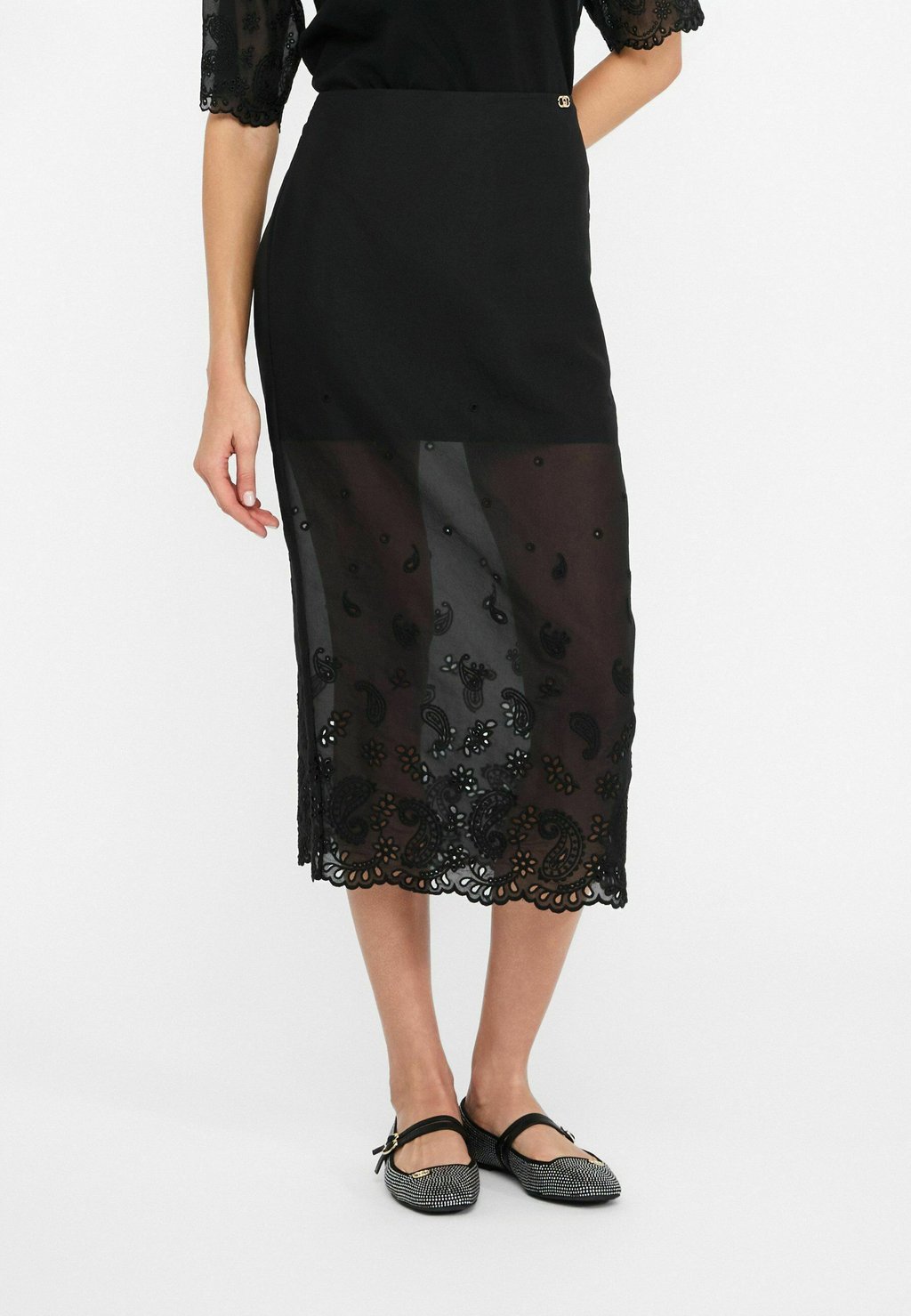 

Юбка А-силуэта LIU JO, черный