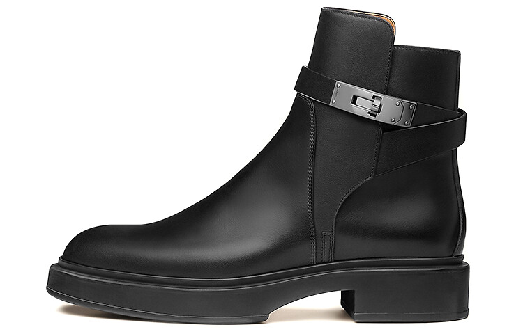 Женские ботинки Hermes Martin, черный