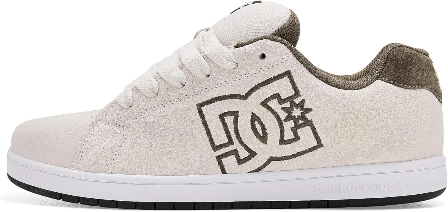 Кроссовки для скейтбординга DC Shoes Gaveler, Off-White/Green, 42 EU — фото 4
