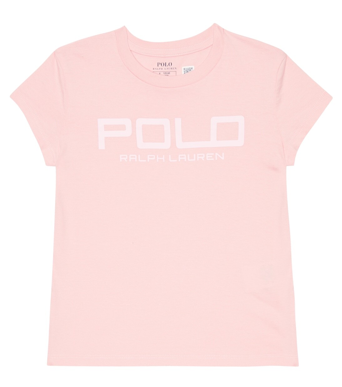

Футболка из хлопкового джерси с логотипом Polo Ralph Lauren, розовый