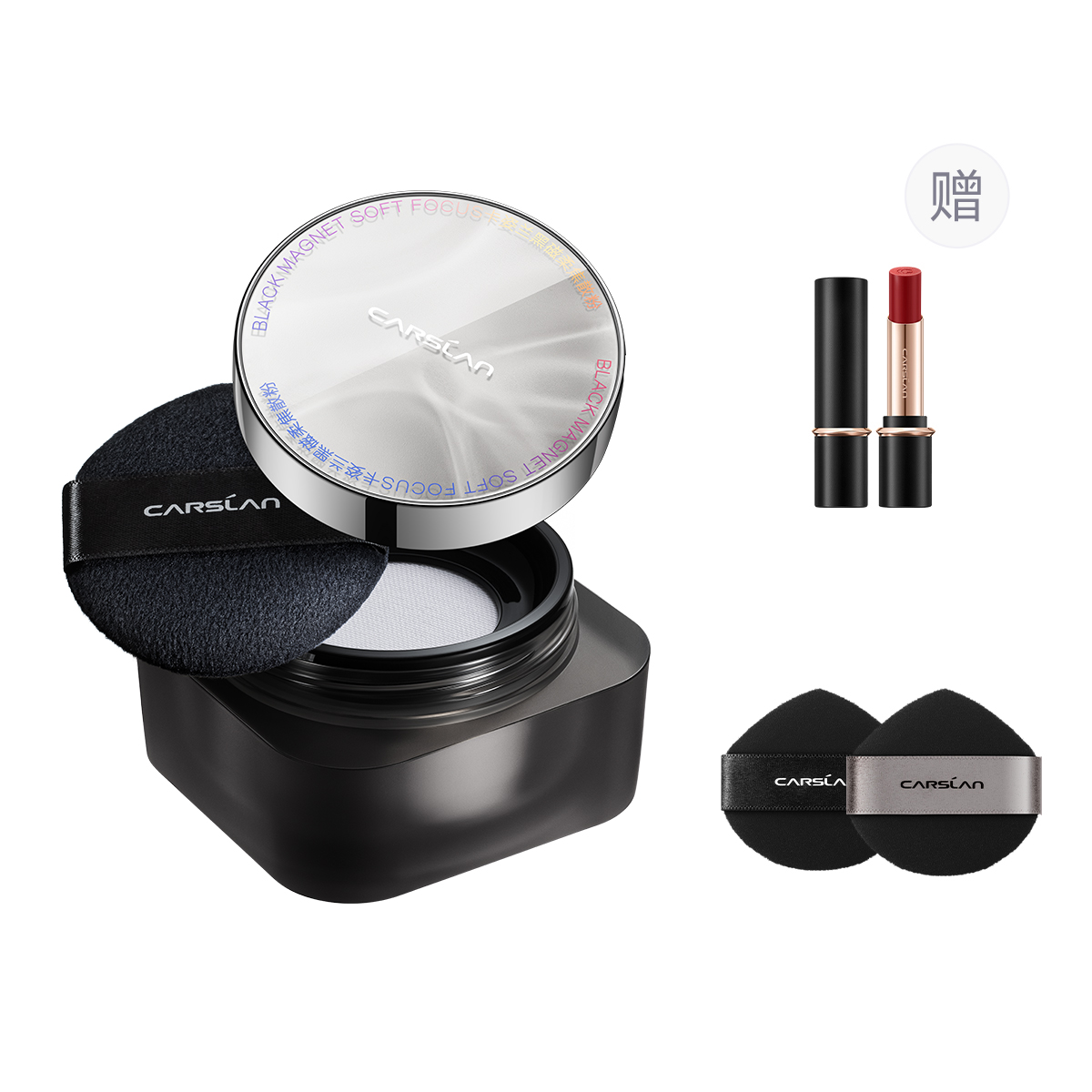 

Рассыпчатая пудра для женщин Carslan, oil control version | transparent 18g[large capacity version]