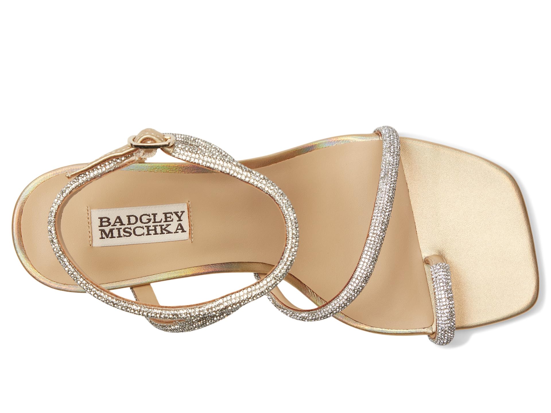 Сандалии Badgley Mischka Dalilah, золотой — фото 2