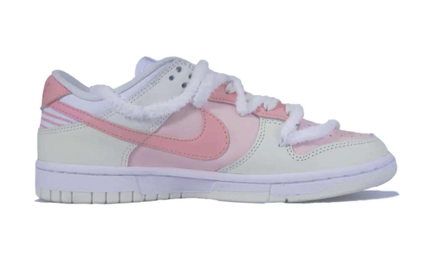 

Кроссовки Nike Dunk Skateboard Shoes Women's Low-Top White, белый