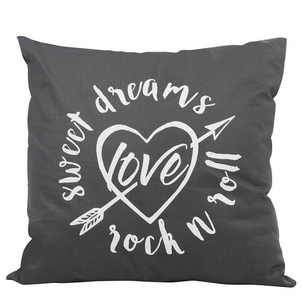 

Декоративная подушка Roba Sweet Dreams, 40x40x15 см, серый