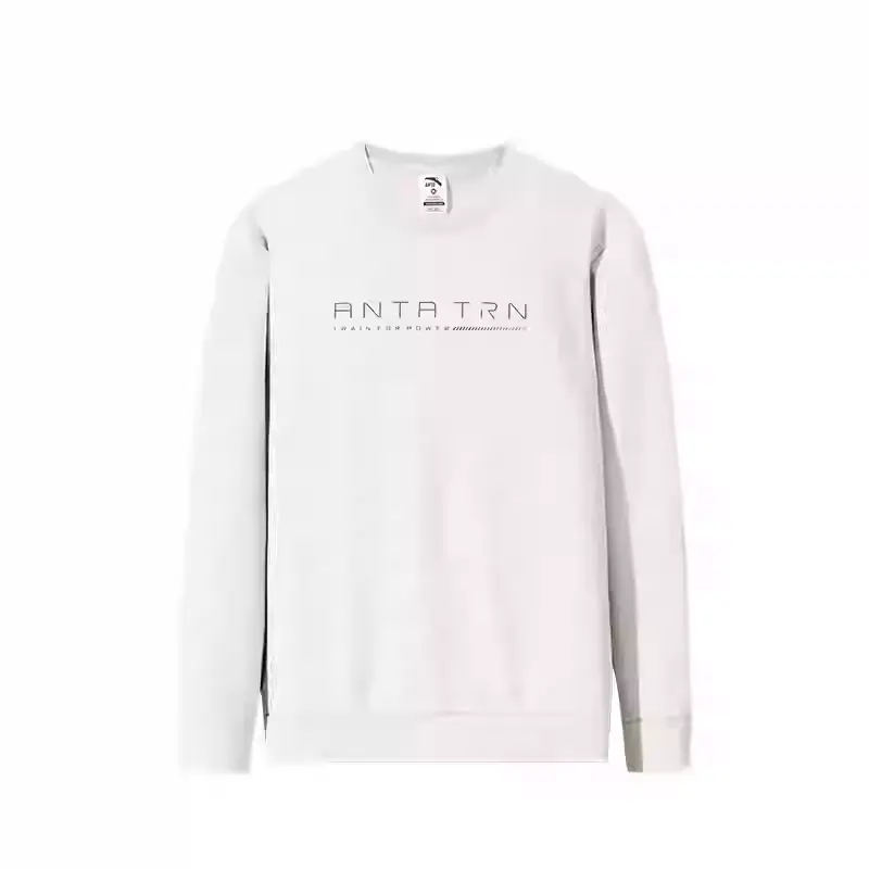 

Толстовка мужская white coffee brown ANTA, белый/коричневый