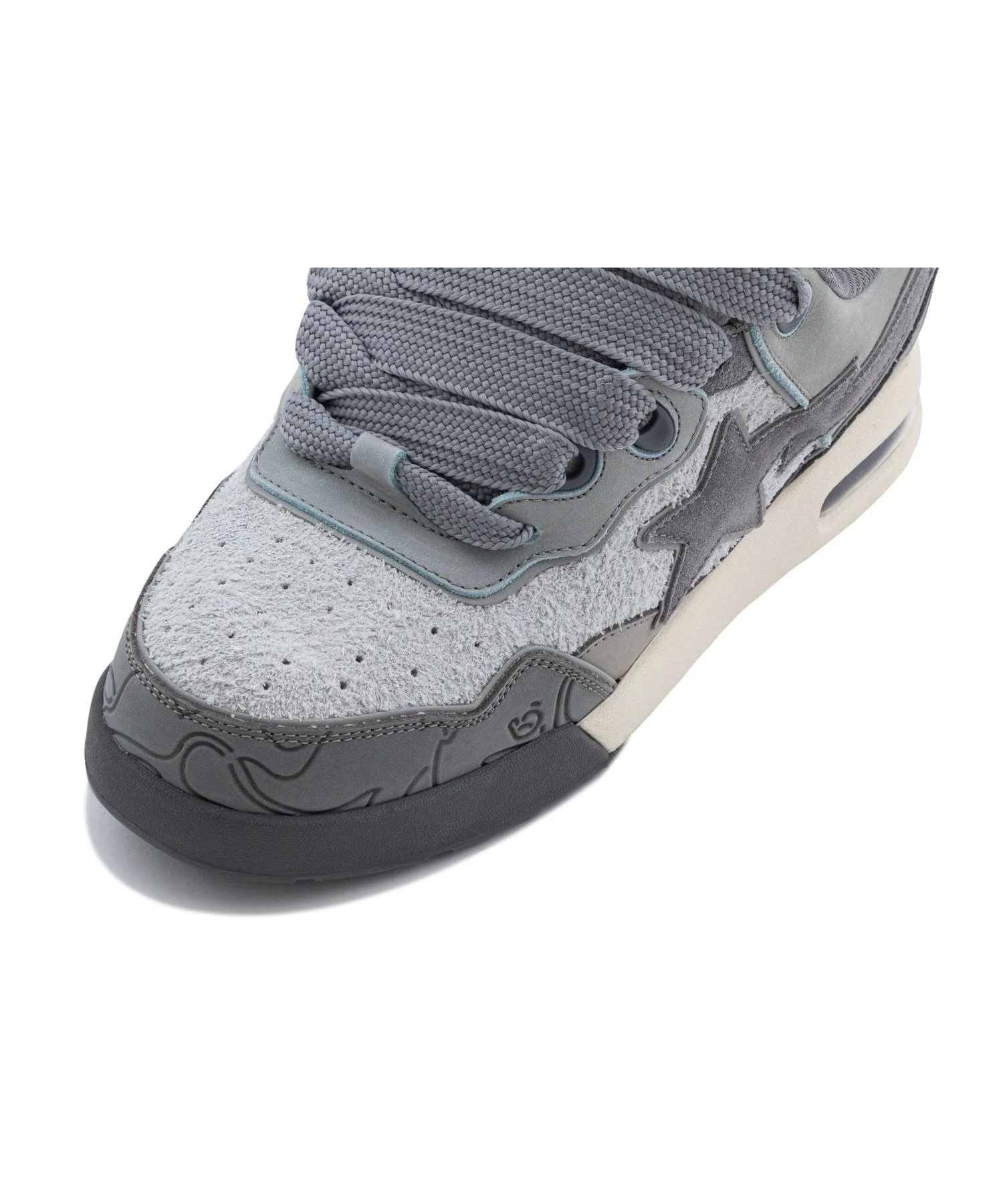 BAPE FLIP STA #1 A BATHING APE, GRAY — фото 4