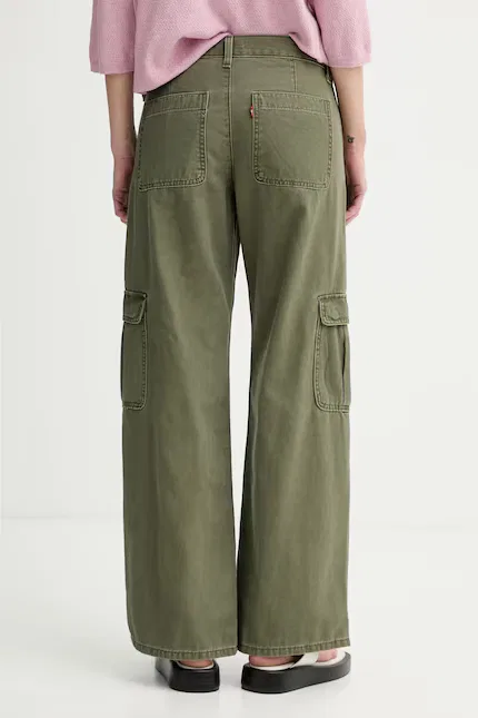 Штаны карго свободный крой SUPERLOW LOOSE карго ND Levi's, зеленый — фото 3