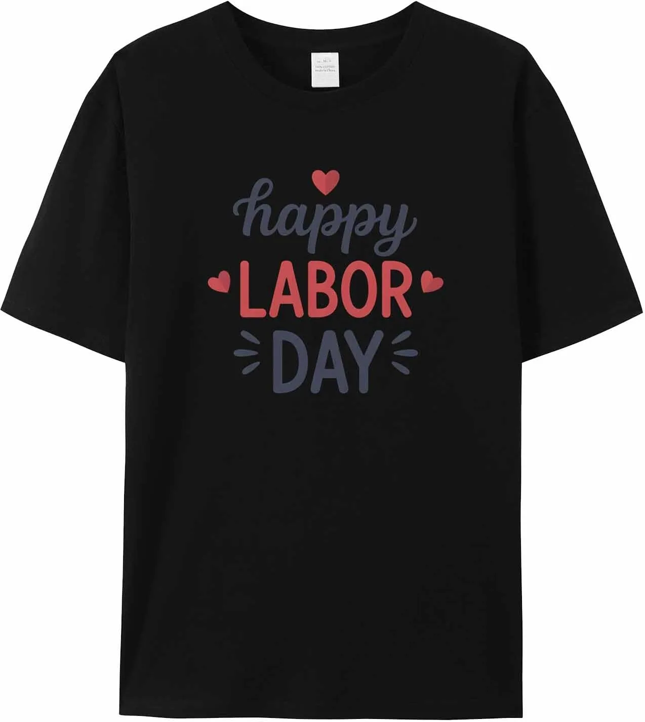 

Мужская футболка Happy Labor Day с коротким рукавом jdudh