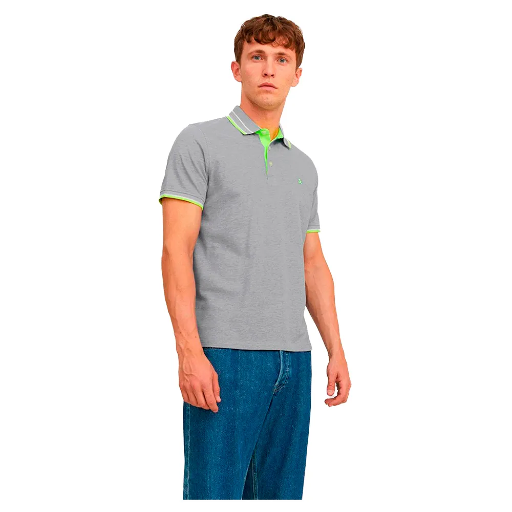

Поло Jack & Jones Paulos, серый