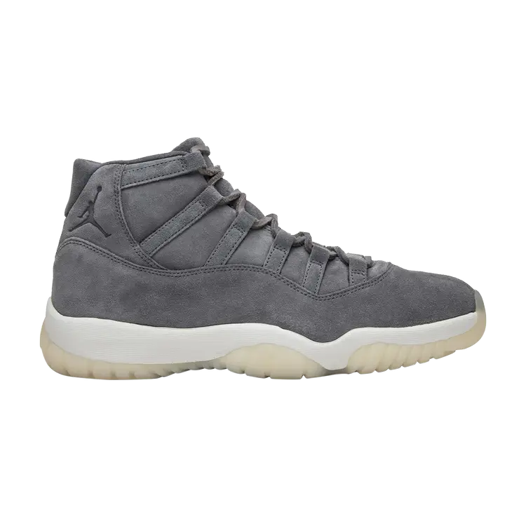 

Кроссовки Air Jordan 11 Retro Premium 'Grey Suede' Sample, серый