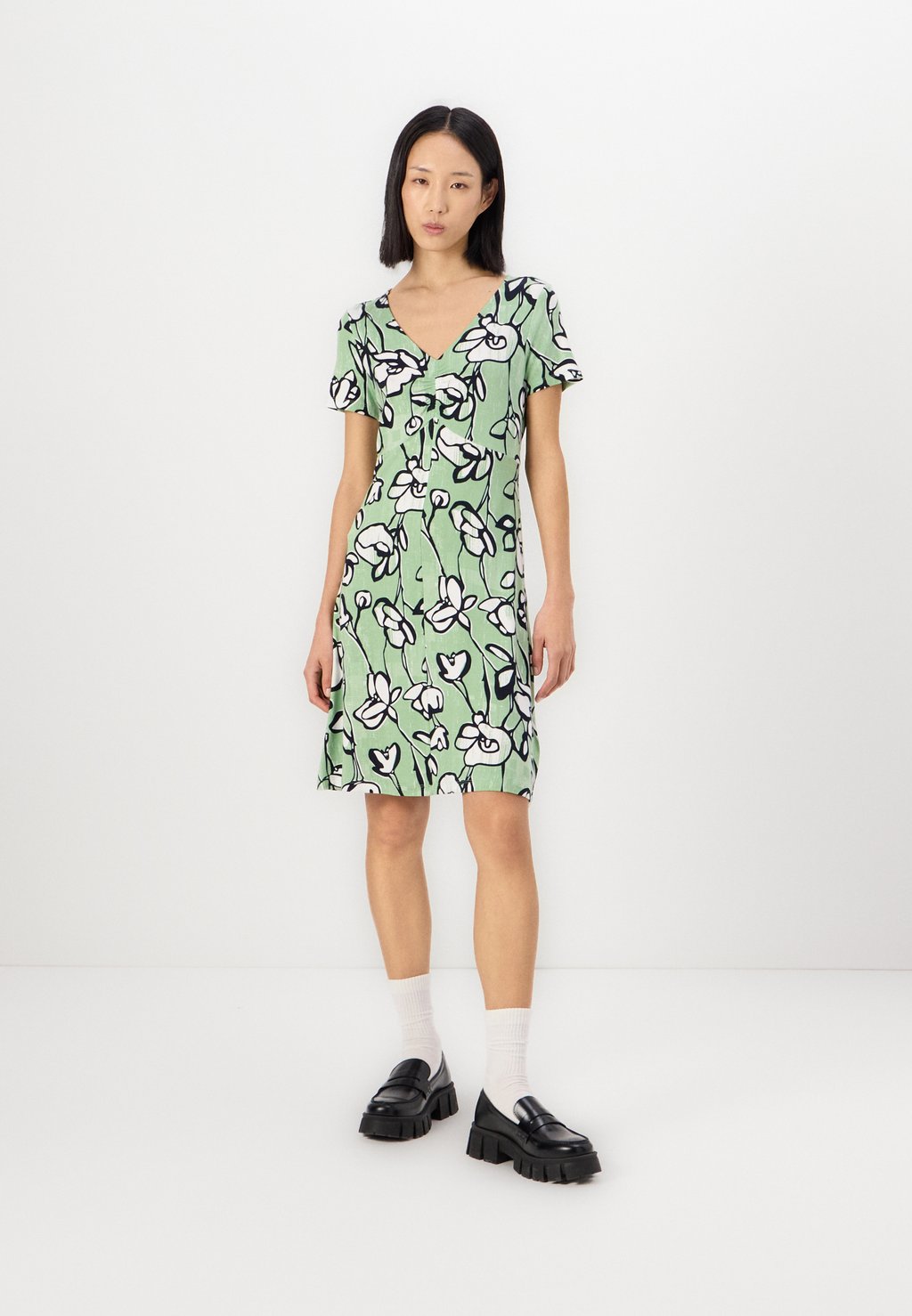 

Платье из джерси EASY DRESS TOM TAILOR, розовый